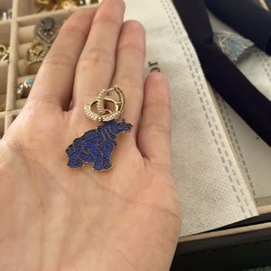 Silver Italian earrings. APMMONACO EARRINGS